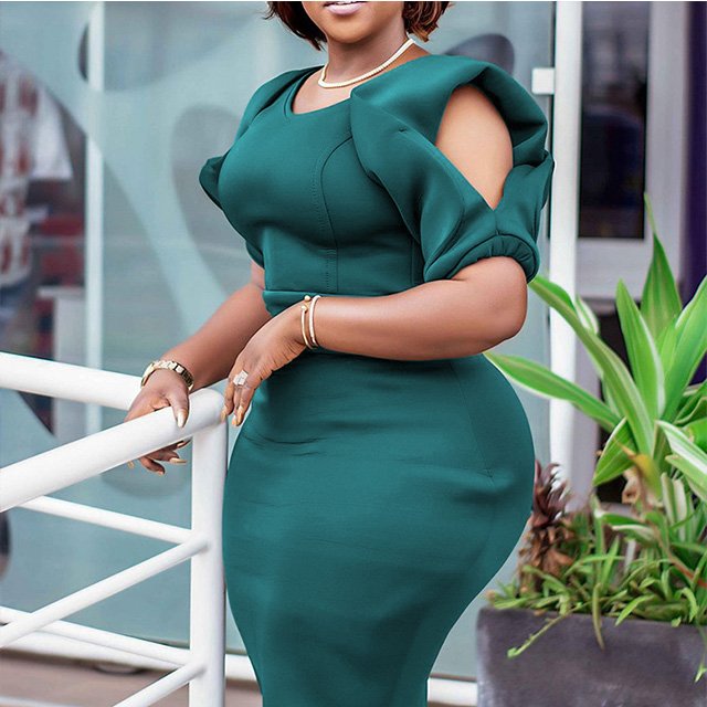 Summer High Quality Comfortable Dress Beach Breathable Pleated Skirt Fashion Sexy Plus Size Tight Women's Dress