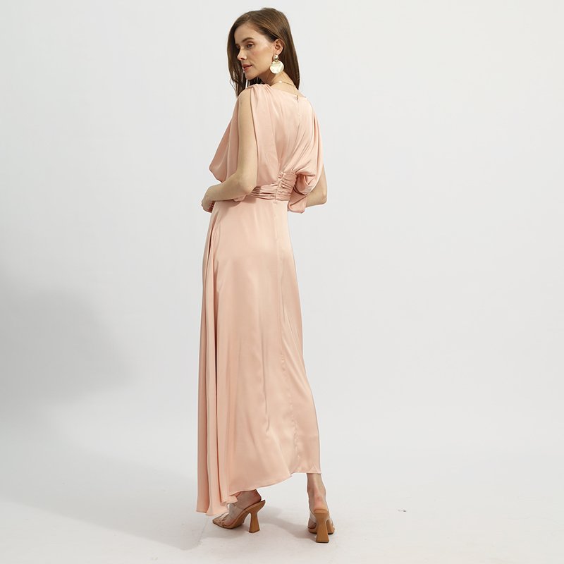 Custom lady Elegant Loose Dress For Women Fashion ladies Casual Dresses Summer Female Party Evening Robes daily dress