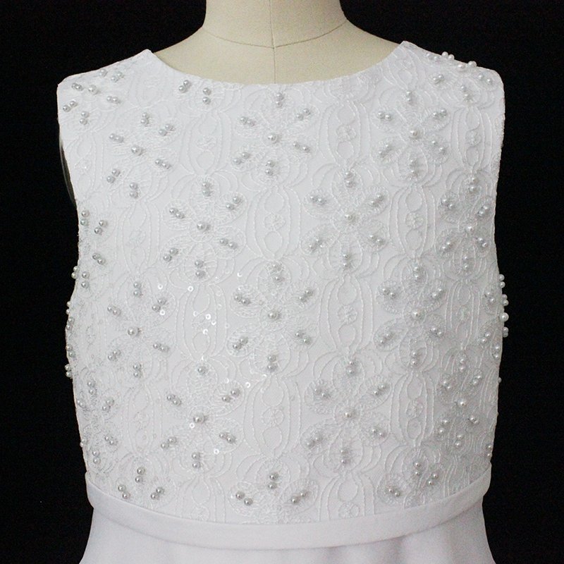 D30305A Princess Girl Flower Dress Girl Party Dress Birthday Kids Children Frocks Dress Sleeveless
