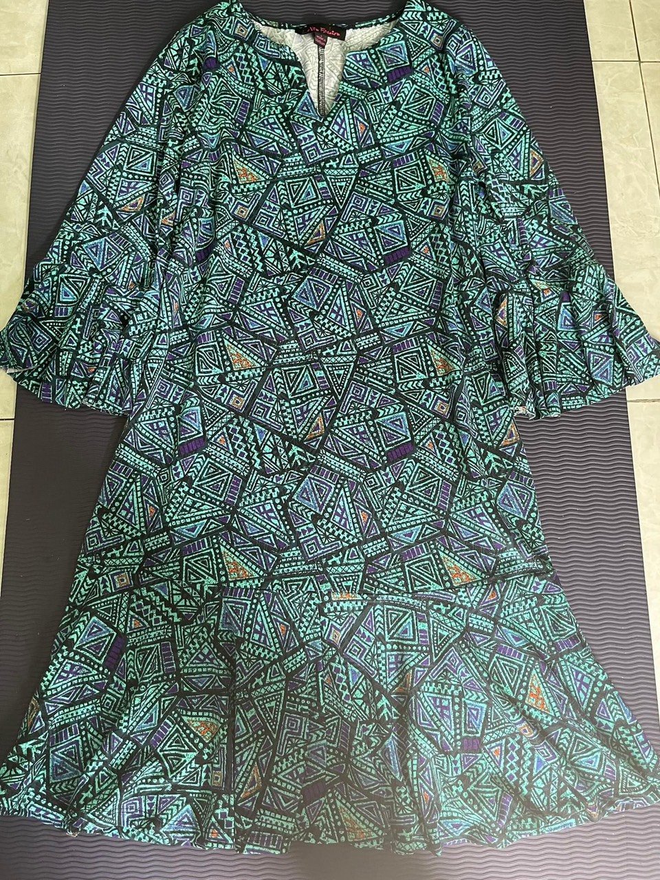 Summer Casual Dresses O-Neck Sweet Style Knee-Length Natural Waistline Multicolor Dry Cleaning Dress for Kids