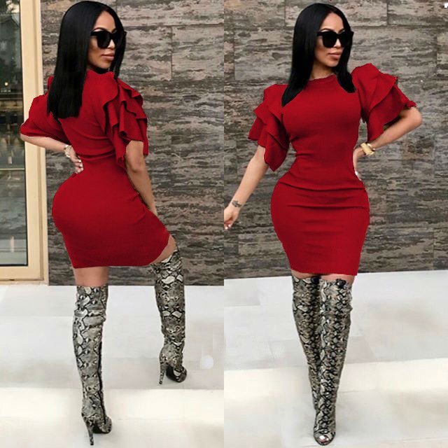 2020 New Style Hot Sale Dresses New Slim Sexy Casual Dresses