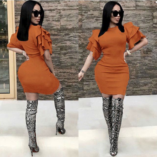 2020 New Style Hot Sale Dresses New Slim Sexy Casual Dresses