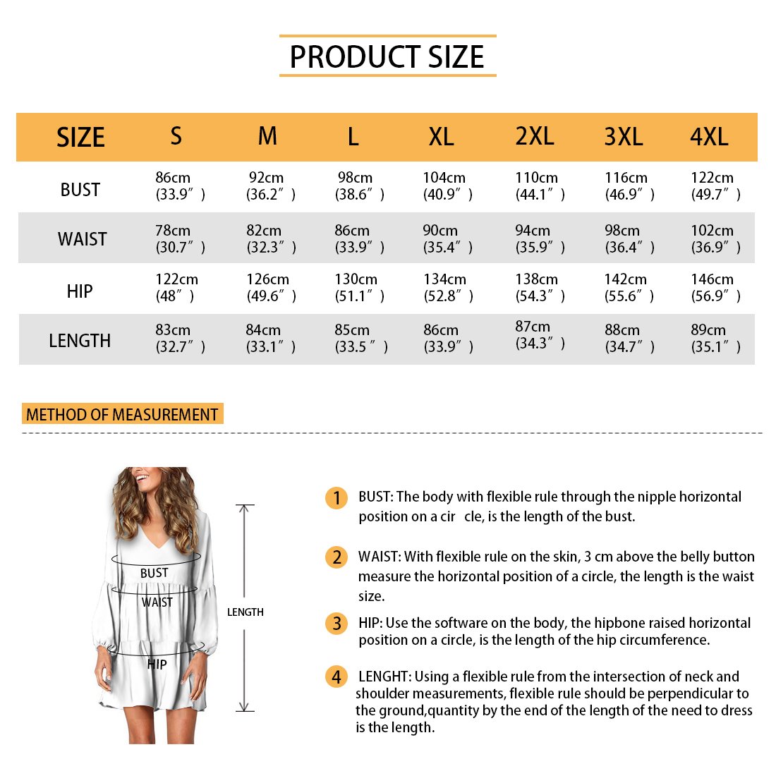 Custom Print On Demand Women's Long Sleeve Dress V-Neck Hem Progressive Pleated Lantern Sleeve Shows Individuality Mini Dress