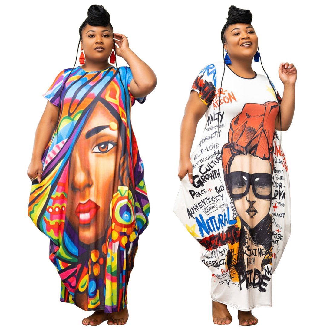 BuPao Yiwu factory Casual Evening Dresses Woman Apparel Summer 2024 Stylish Sexy Party Lady Yellow Tie die Skirts xxxxl clothing
