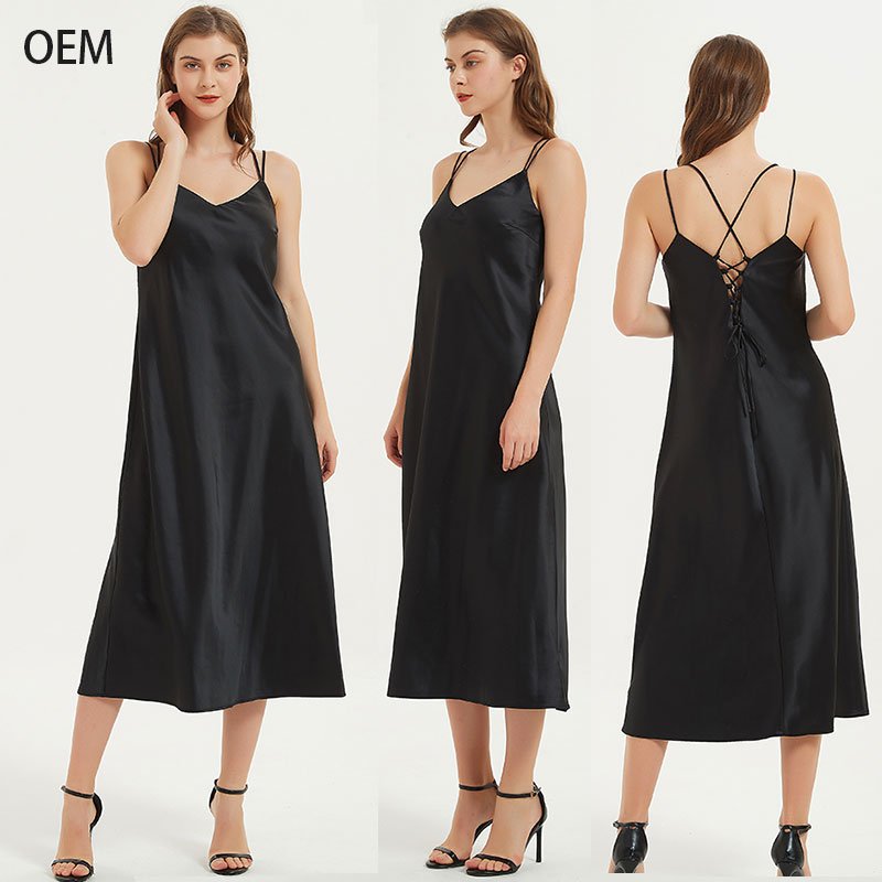 Long maxi casual ladies women summer sexy nighty dress for women