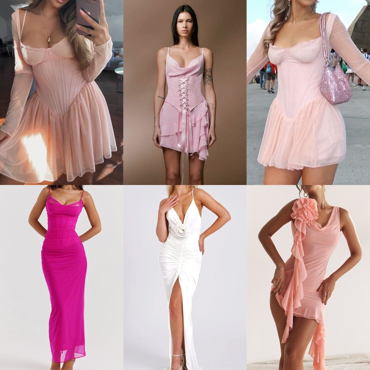 2024 Wholesale Cheap Fashion Elegant Beach Women's Summer Casual Dresses Bulk Random Shipping