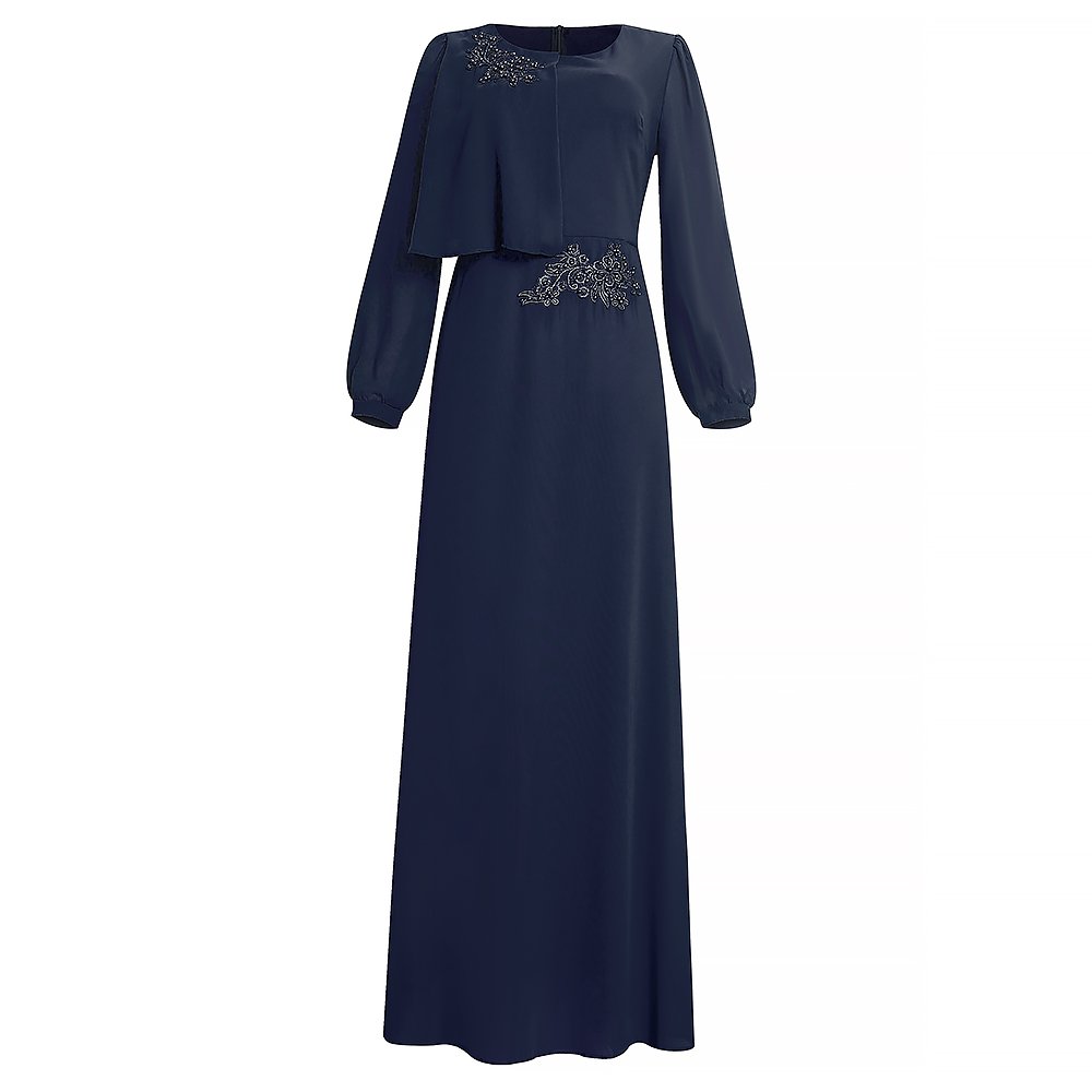 H & D New Styles Long Sleeve Green Dress For Women Clothing Fashion Casual Dresses For Autumn