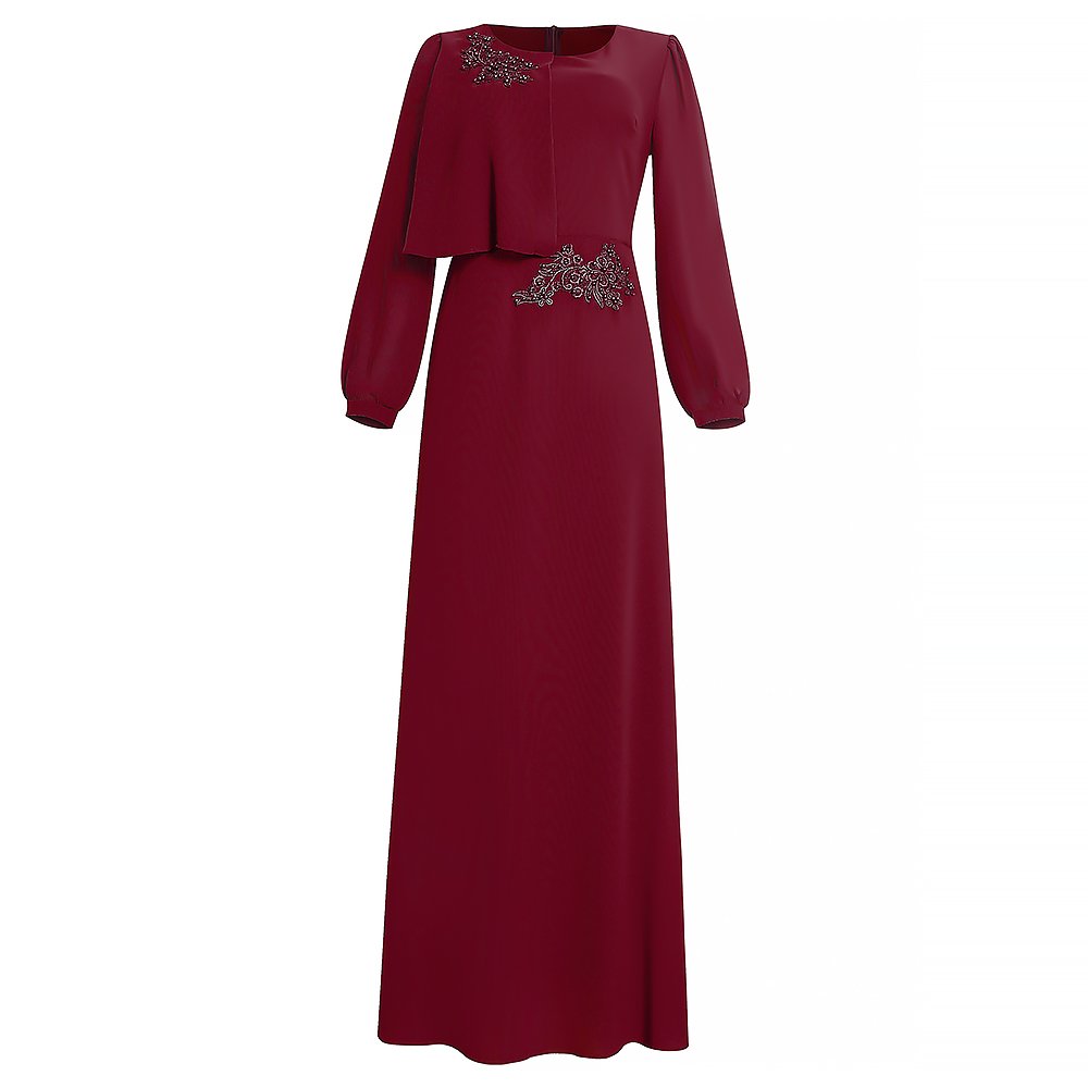 H & D New Styles Long Sleeve Green Dress For Women Clothing Fashion Casual Dresses For Autumn