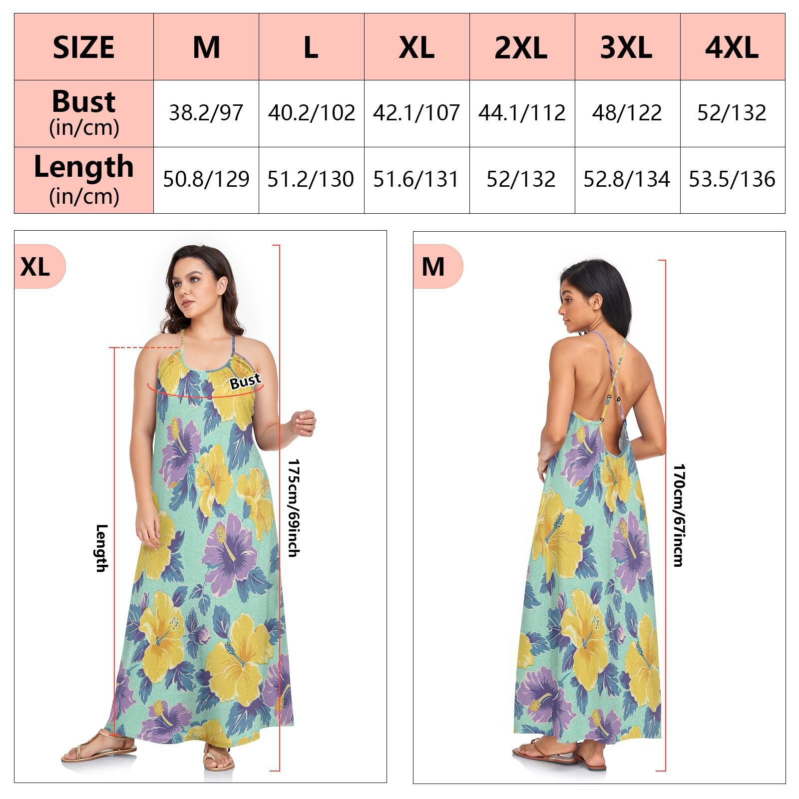 Hawaii Clothes Dropshipping Floral Dresses Women Slim Waist Elegant A-line Maxi Casual Woman Clothes Long Plus Size Dress