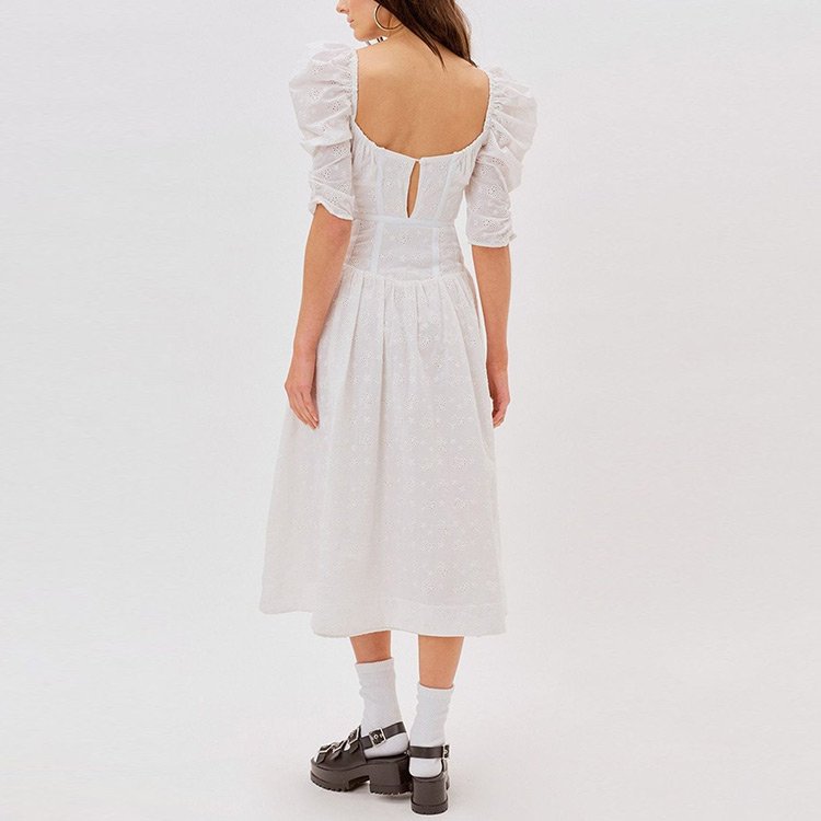 AOXI High Quality Wholesale Custom Verified Suppliers Women Clothing Cotton Casual Dresses Manufacturers Factory In China