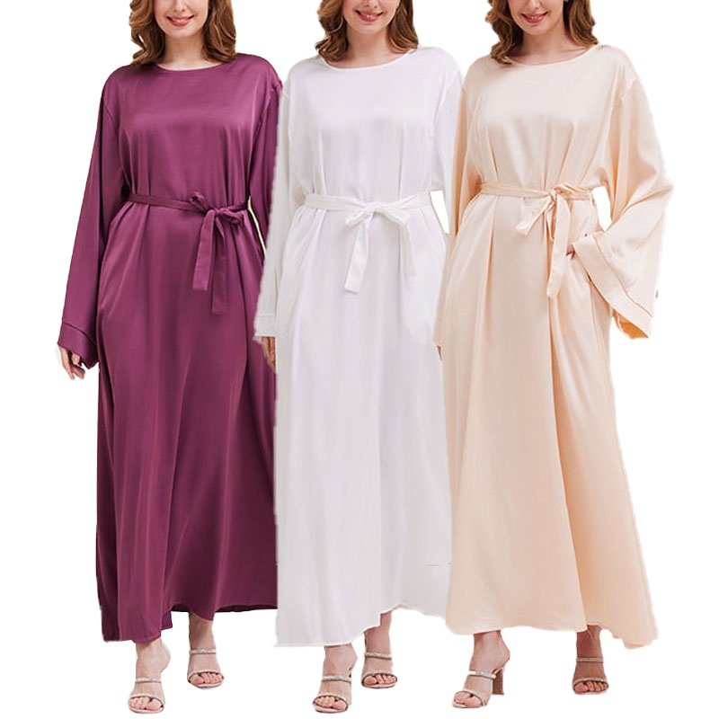 Muslim Clothing Dress Women's simple abaya casual dress