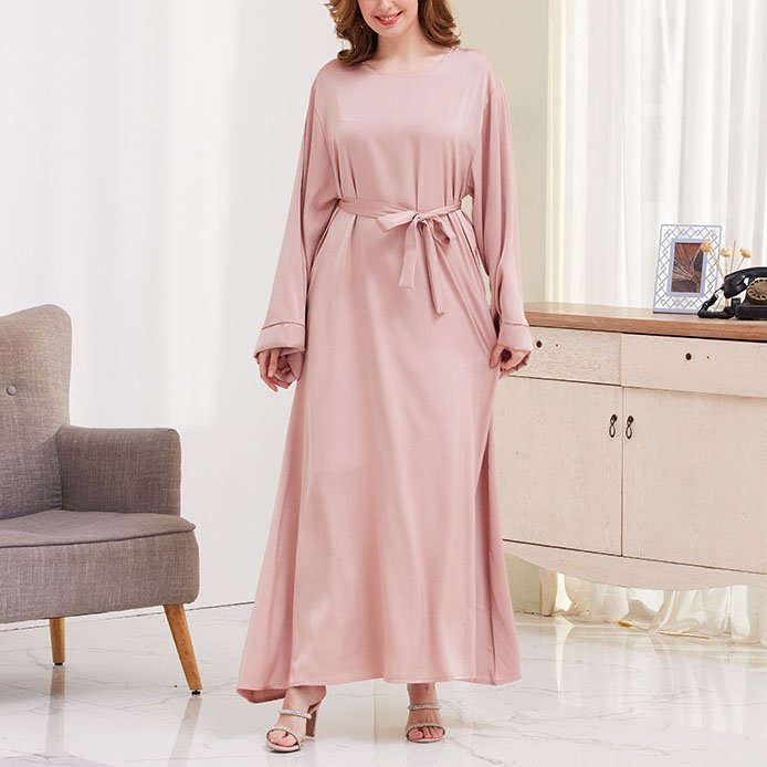 Muslim Clothing Dress Women's simple abaya casual dress