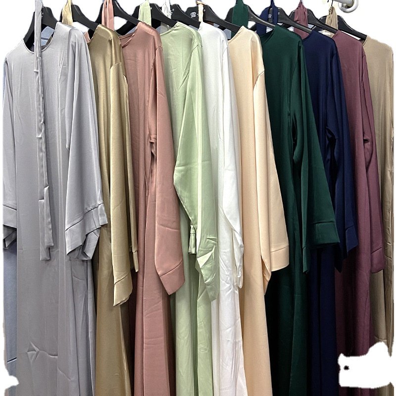 Muslim Clothing Dress Women's simple abaya casual dress