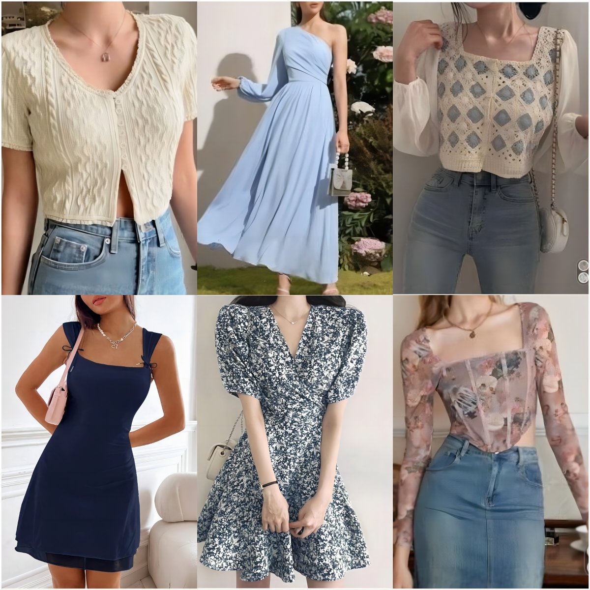 2024 Clearance Womens clothes wholesale casual dresses T-shirts mixed packaging random delivery stock clothing