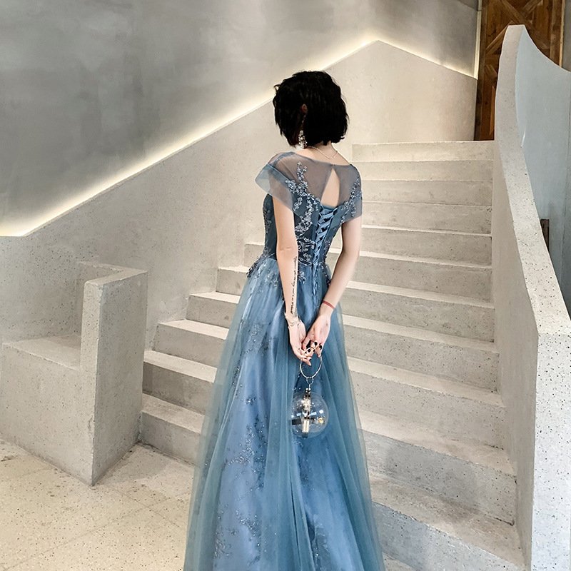 Wholesale Women's Evening Party Long Elegant Lace Dress Bridesmaid Wedding Mother Of Bride Casual Dresses