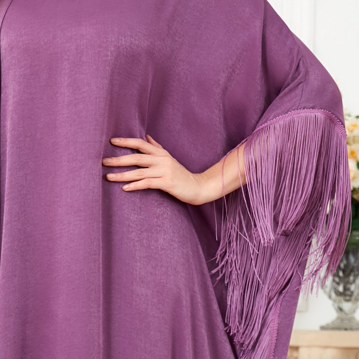 3297Manufacture Eid dubai islamic clothing abaya women muslim dress free size pinnk dresses muslim women