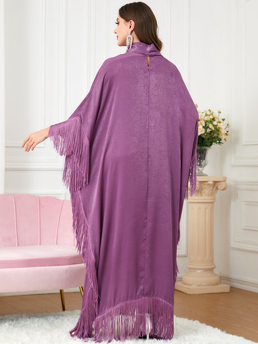 3297Manufacture Eid dubai islamic clothing abaya women muslim dress free size pinnk dresses muslim women