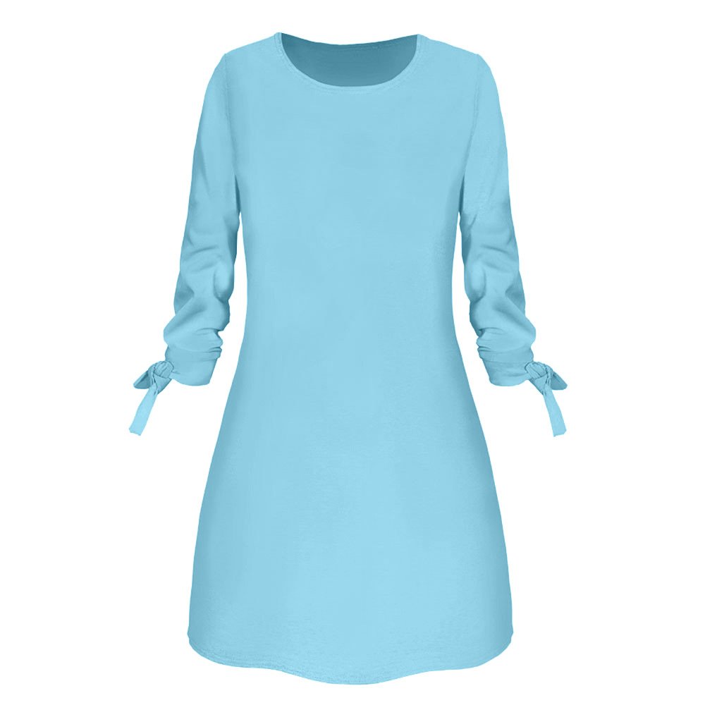 2019 Newest Casual Turkey Islamic Clothing Design Abaya Long Dress Muslim Solid Color Women Girl Lady New Arrival, Long Sleeve