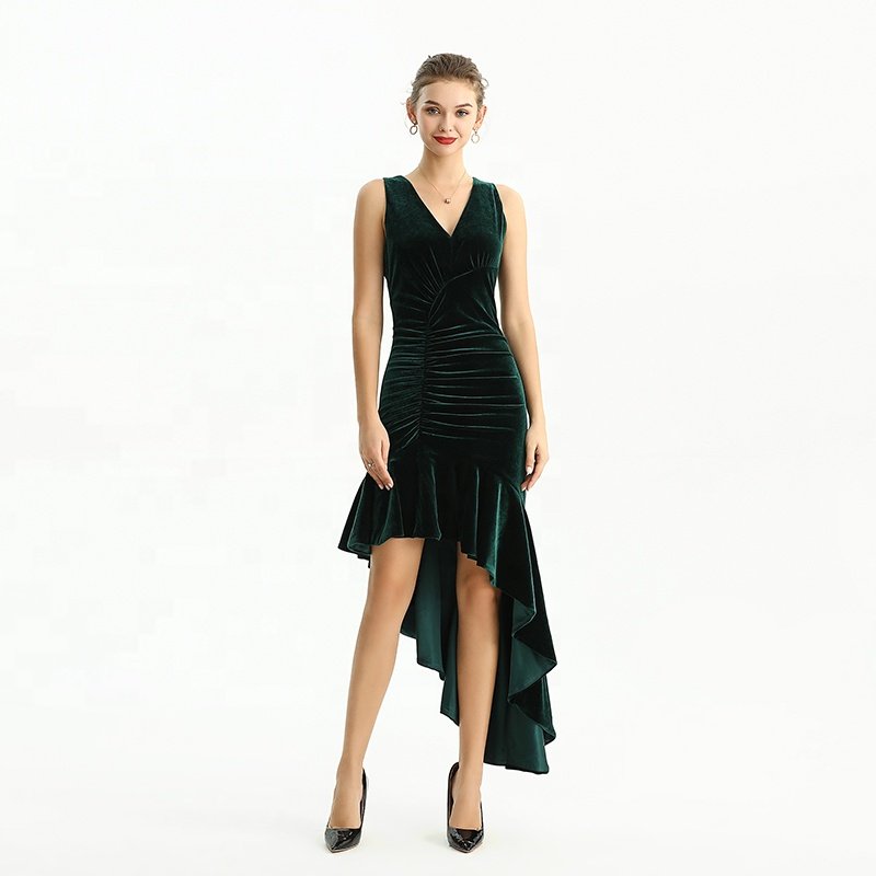 ND169-3 custom odm oem cocktail Elegant Maxi Long Casual fashion Cocktail Party Dress factory for women