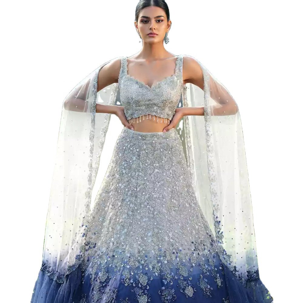 Pretty Long Lace Wedding Dress Plus Size Wedding Gown Vintage Women Fashion Casual Print Bride Floral Beach OEM Train 2023