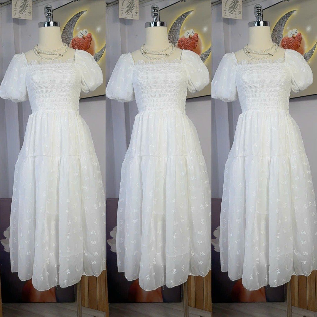 flower Women maxi ladies dress fashion 2023 Casual Reasonable Price Casual Washable Customized Packaging Vietnam Manufacturer