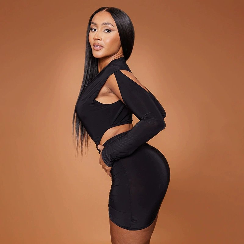 Yk2 2022 New Arrival Women Sexy Dress Style Fashion Ladies Casual Dress Fat Women Sexy Dress
