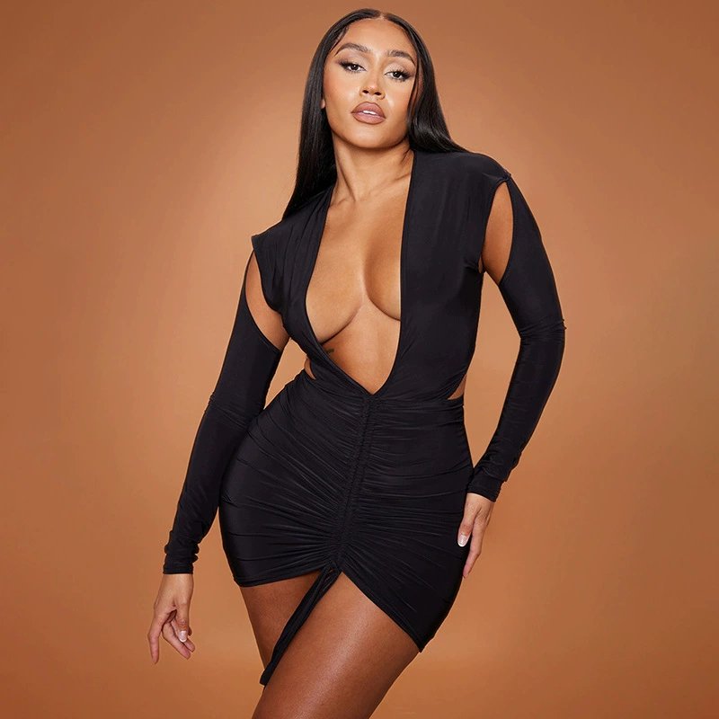 Yk2 2022 New Arrival Women Sexy Dress Style Fashion Ladies Casual Dress Fat Women Sexy Dress