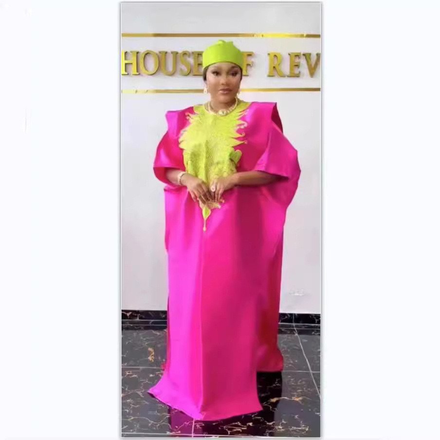 2024 NEW Muslim Women's Prayer Garment Flower Hijabs Jibab Turkey-African Worship Robe With Cap Islam Arab Kaftan Dress Ramadan
