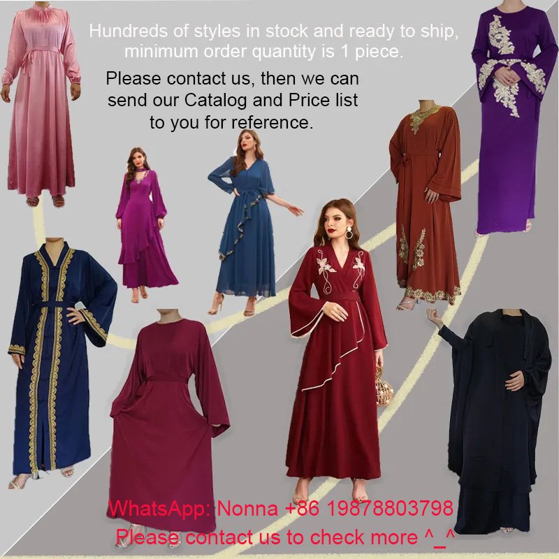 Z-11 Eid Abaya Dubai Turkey Solid Color Simple Modest Islamic Clothing Abaya Muslim Women Dresses