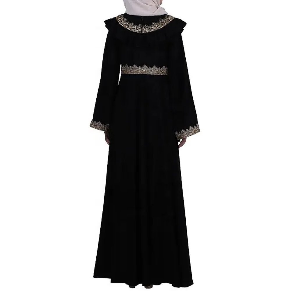 Adult Size Plus Size Modest Custom Abaya Clothing Manufacturers Spring Islamic Casual Fashionable Womens Ladies Tops