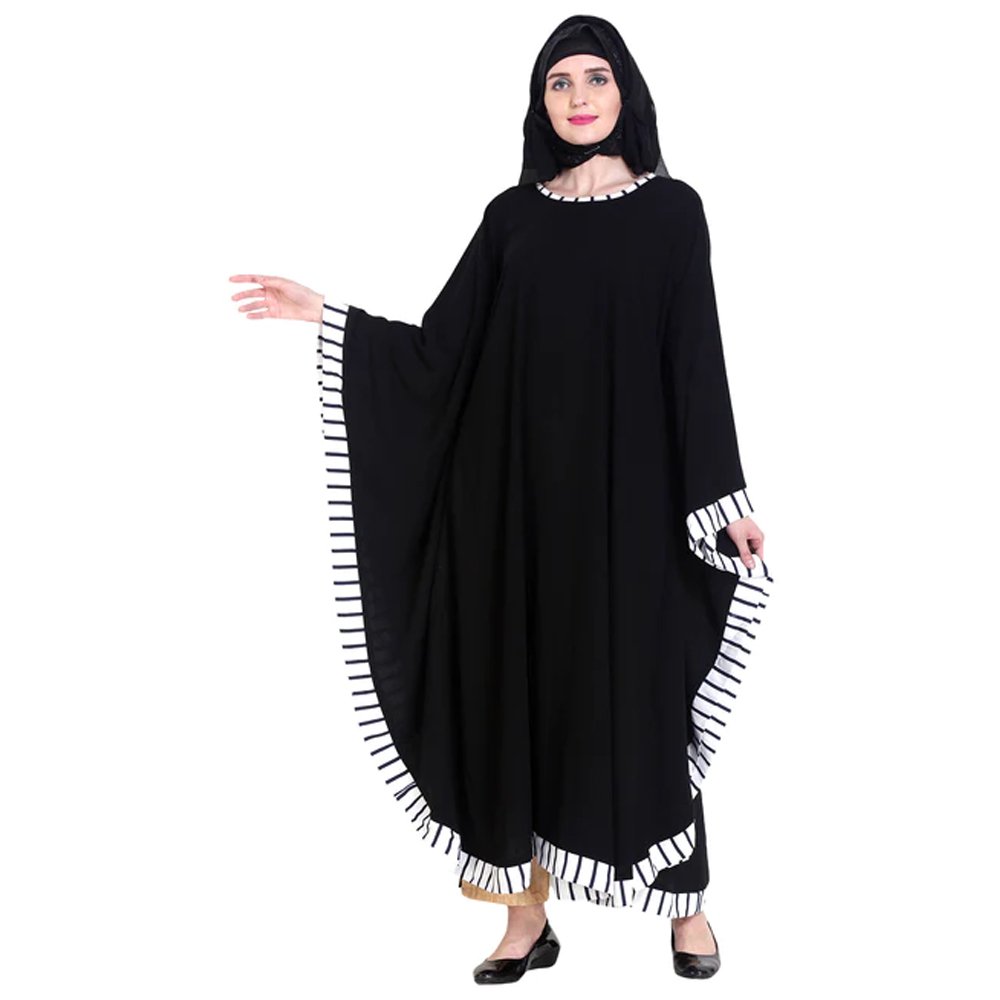 Adult Size Plus Size Modest Custom Abaya Clothing Manufacturers Spring Islamic Casual Fashionable Womens Ladies Tops