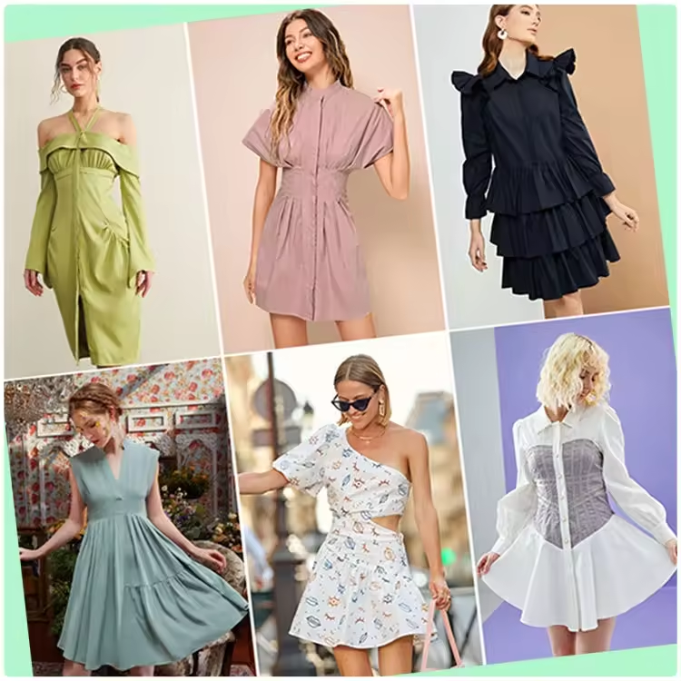 WO2024 Clearance Women's clothes wholesale casual dresses T-shirts mixed packaging random delivery stock clothing