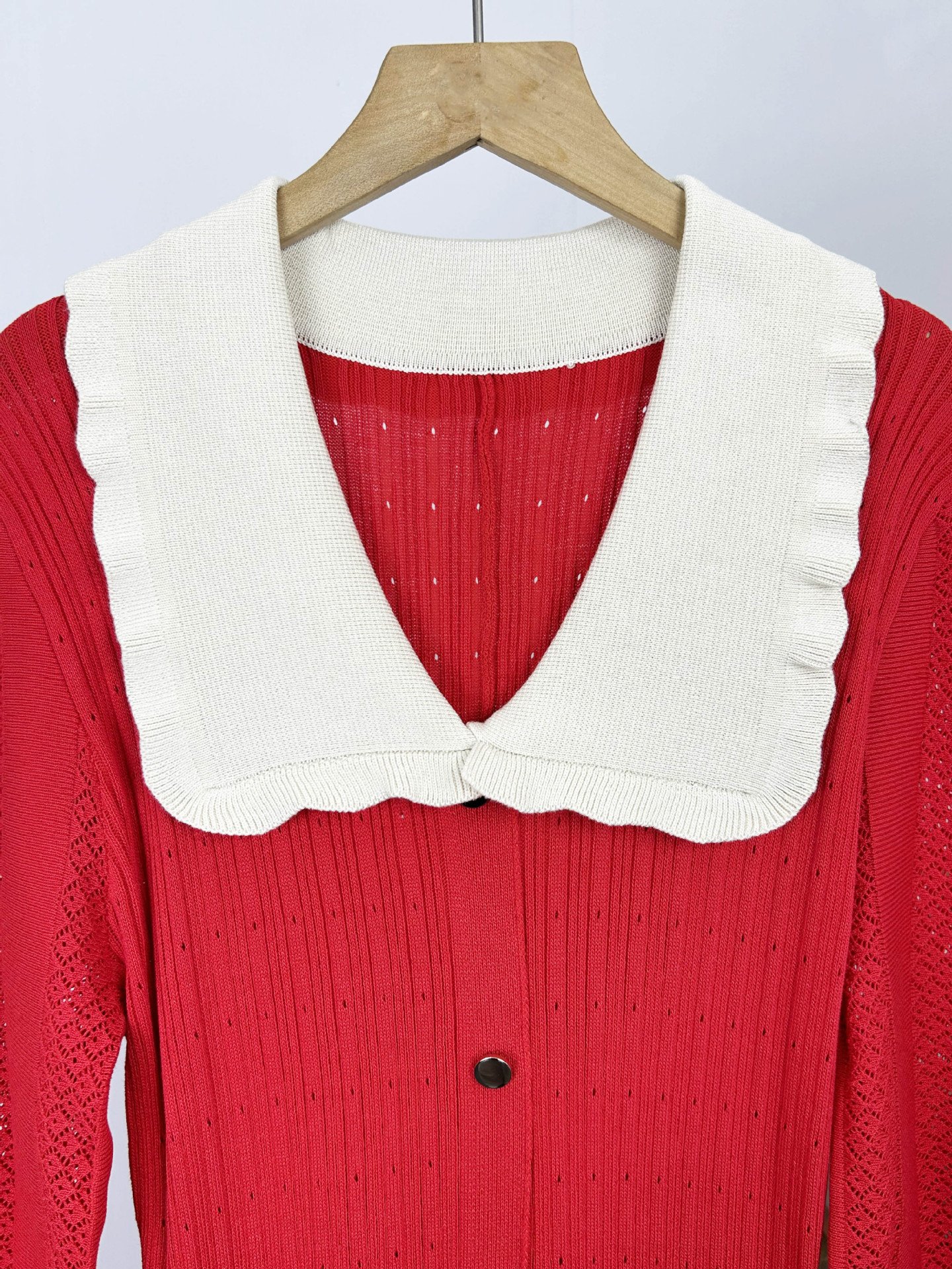 GX28001 Good Quality Autumn Sexy Single Breasted Design Dress Lapel Neck Long Sleeve Slim Fit Party Knitted Evening Dresses