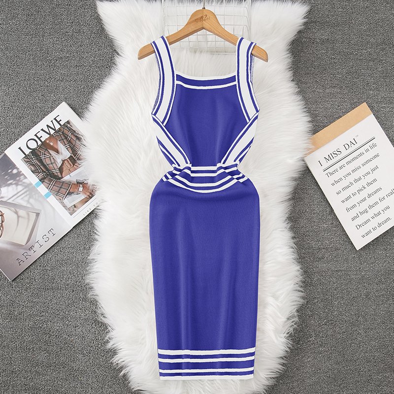 Gentle And Charming Women'S Long Dress Clothing Women'S Clothing Plus Size Sexy Casual Dresses Women'S Knit Dress