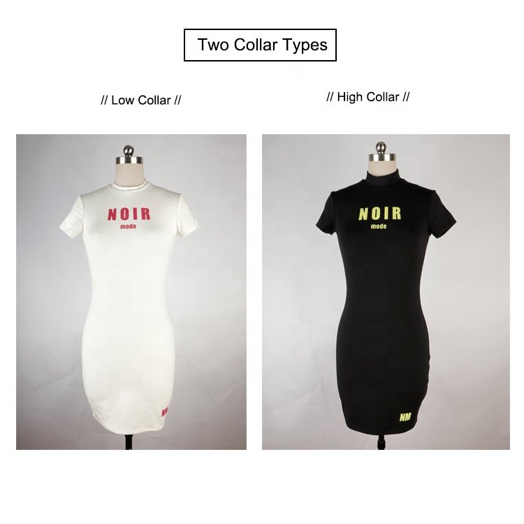 new arrivals custom logo summer bamboo eco fiber women casual dresses clothing black ladies bodycon dress