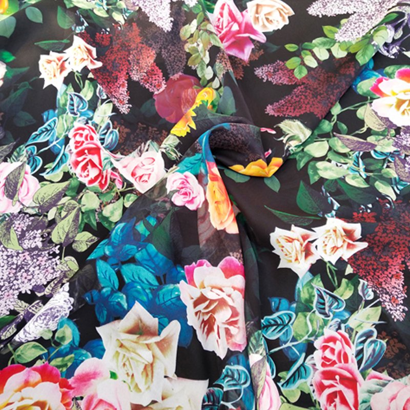 Dropshipping High Quality Floral Dresses Women Slim Waist Elegant A-line Maxi Dress casual woman clothes Long Plus size Dress
