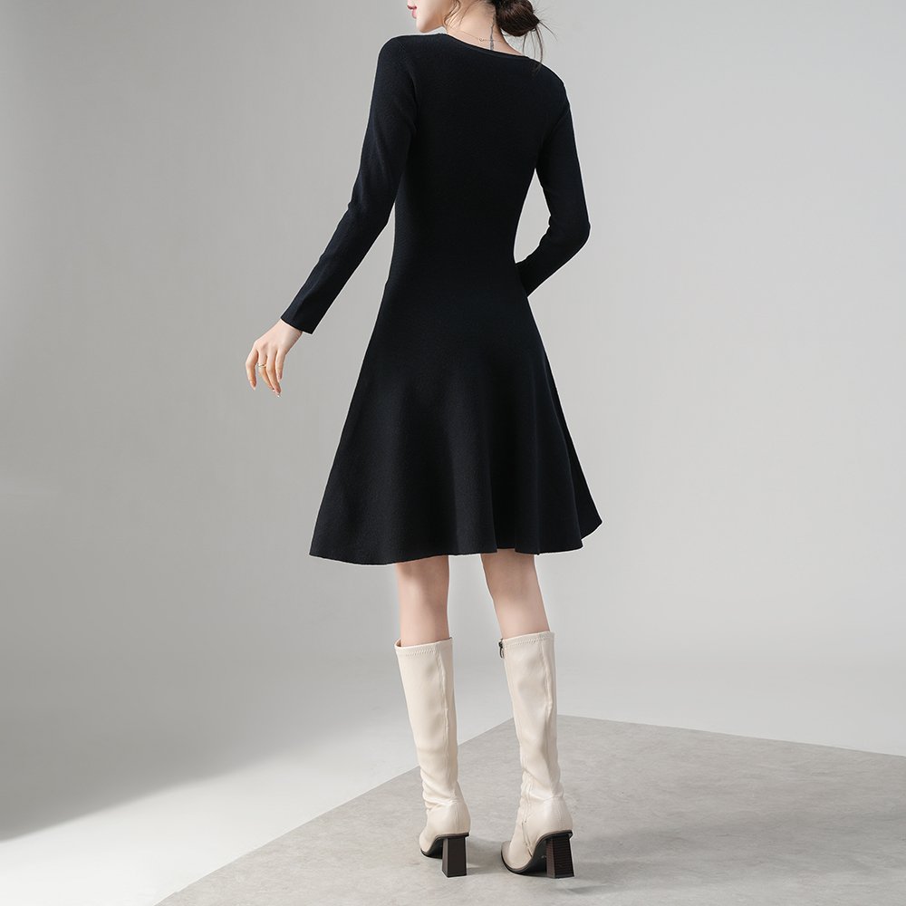 M.L.D.A Favourite Women's Sweaters Round Neck Latest Ladies Sweater Design Sweater Dress dress for women