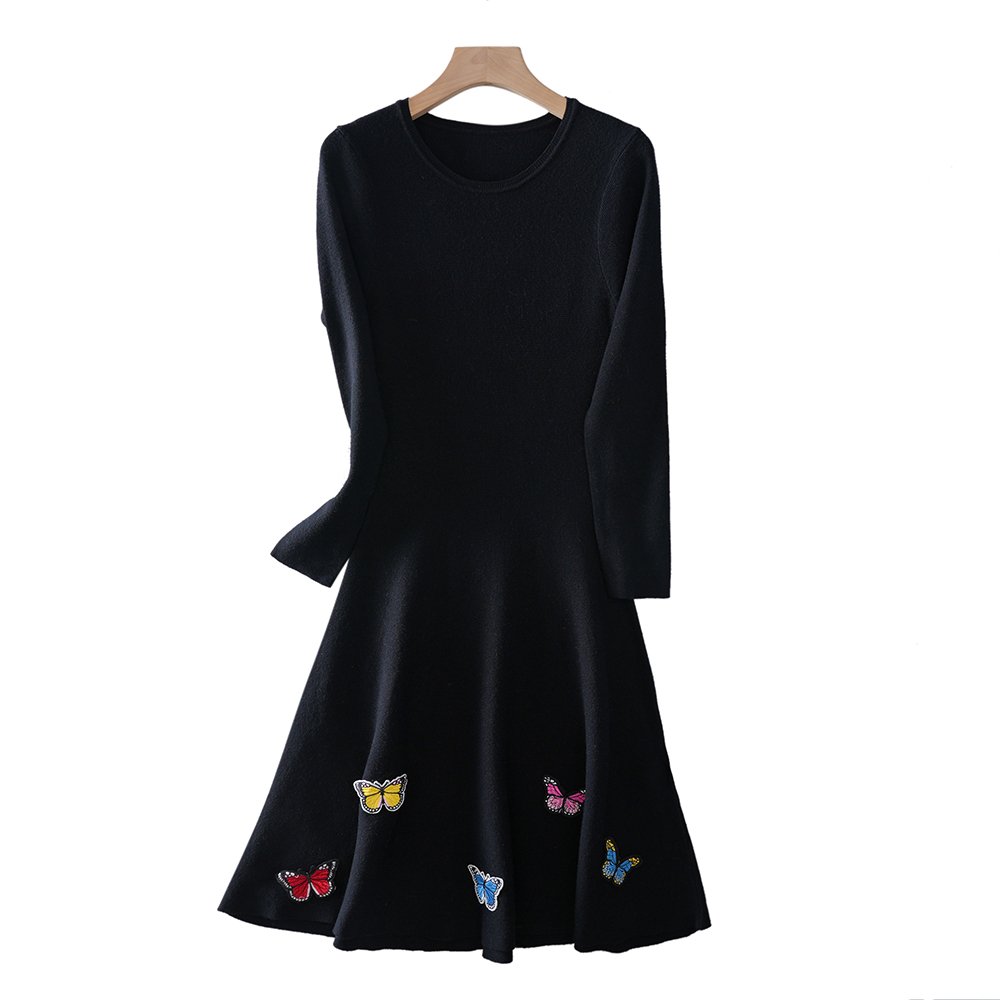 M.L.D.A Favourite Women's Sweaters Round Neck Latest Ladies Sweater Design Sweater Dress dress for women