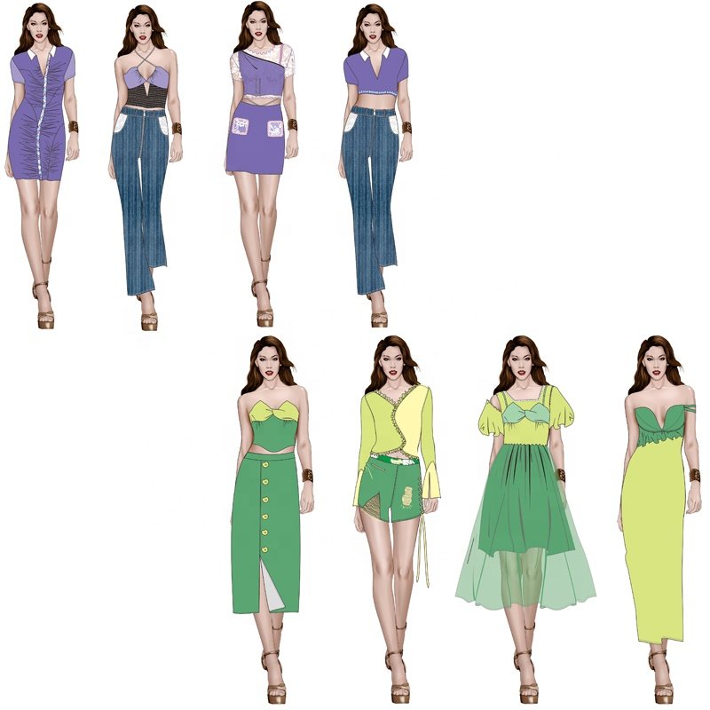 2022 Designer Customized Oem & Odm Clothing Manufacturer Women Garment Casual Dress