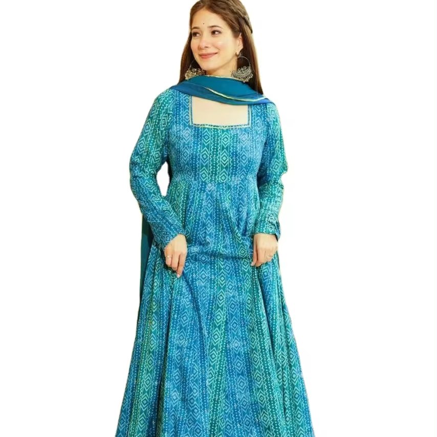 Stylish Occasional Wear Trending Wear Bamber Georgette Designer Collection Kurti Handcrafted Kurti