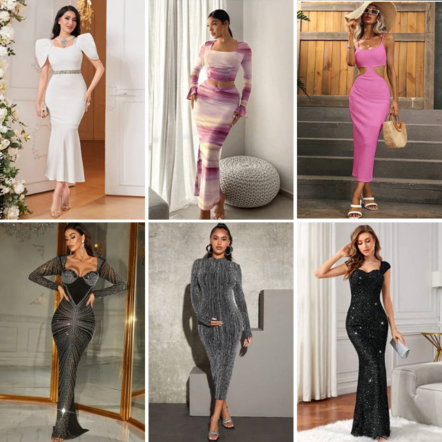 Branded Clothes Women's Mix Style Stock Dresses T-shirts ropa mujer Small Shirts Pants Skirts Used Clothes