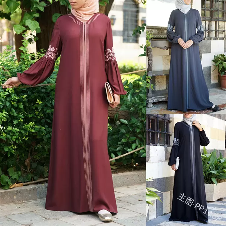 Dubai abaya turkish bangladesh woman abaya jilbab femme musulman muslim dress islamic clothes caftan marocain kaftan