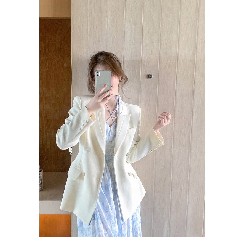 2023 Spring Blue and White Vestidos Elegant Bohemian Printed Temperament Women Floral Casual Dresses with Long A-line Skirt