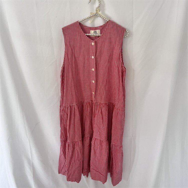 used good quality ladies cotton dress cotton long dress women casual used clothes wholesale secondhand clothing