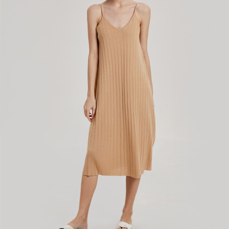 New design cotton lady slip dress women casual skirt for summer