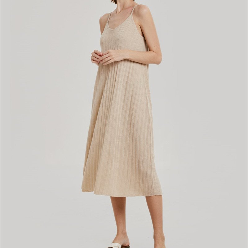 New design cotton lady slip dress women casual skirt for summer