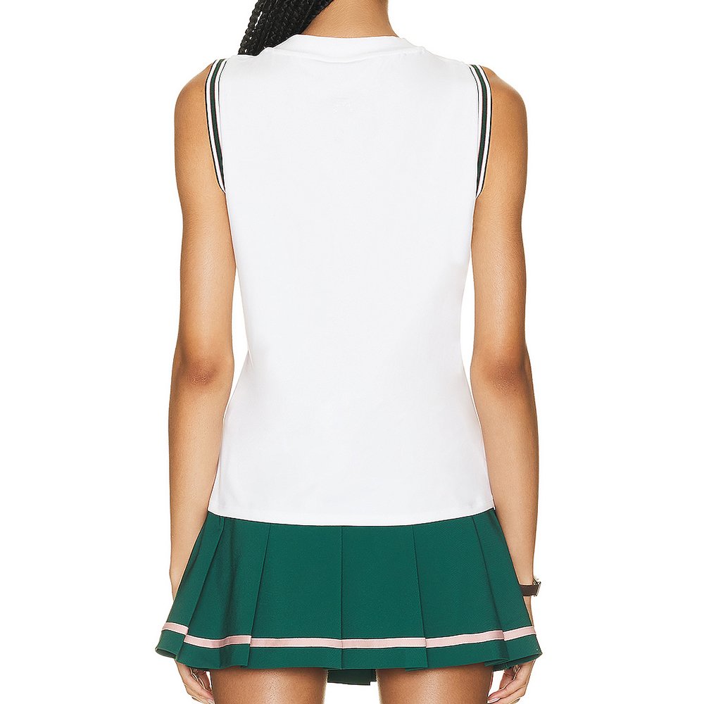 Wholesale Breathable Custom Logo Fitness Yoga Sleeveless Women Pleated Pickleball Tennis Dress Skirts Skorts Sets Manufacturer