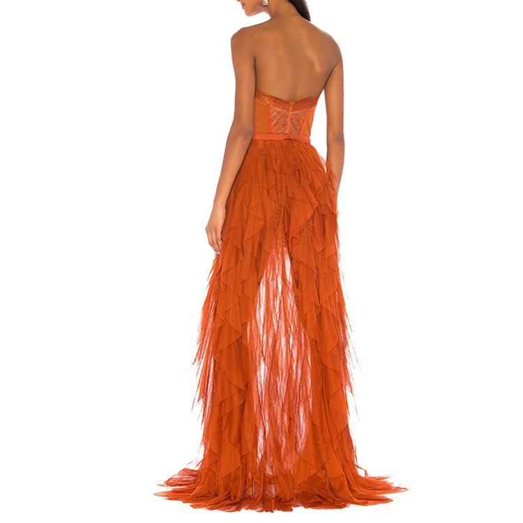 Deep V-Neck Hoop Hollow-Bust Dress Lace-Up Backless Shoulder Strap Dresses Custom Summer Cami Casual Knitted Long Slip Dress