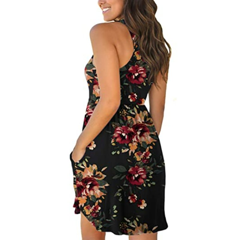Hot Sale Casual Dress Comfortable Womens Dresses Summer Woman one-piece Dress