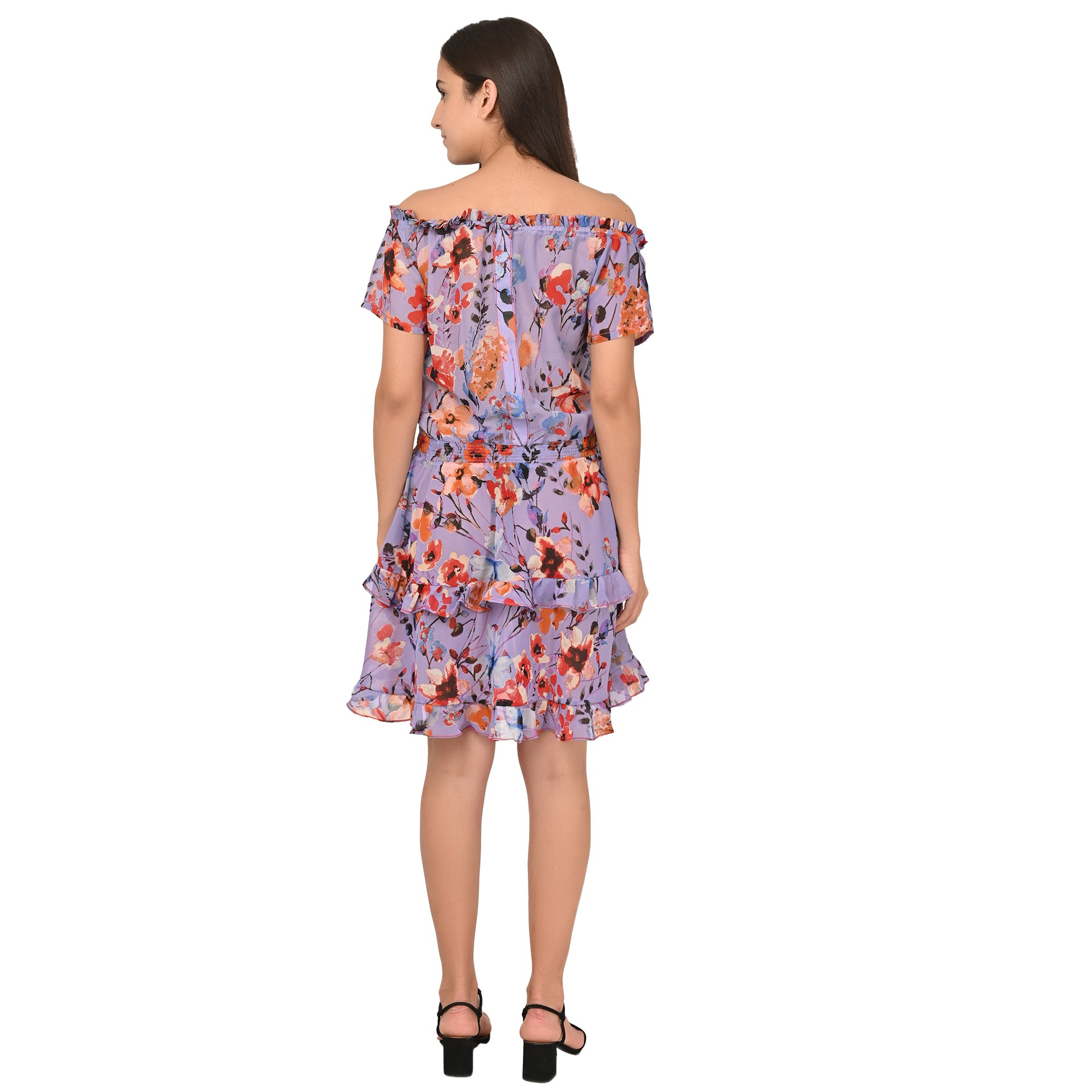Floral Printed Short Beachwear dresses for casual formal dresses and beachwear manufacturer and supplier from india